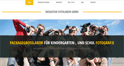 Desktop Screenshot of megastar-fotolabor.de